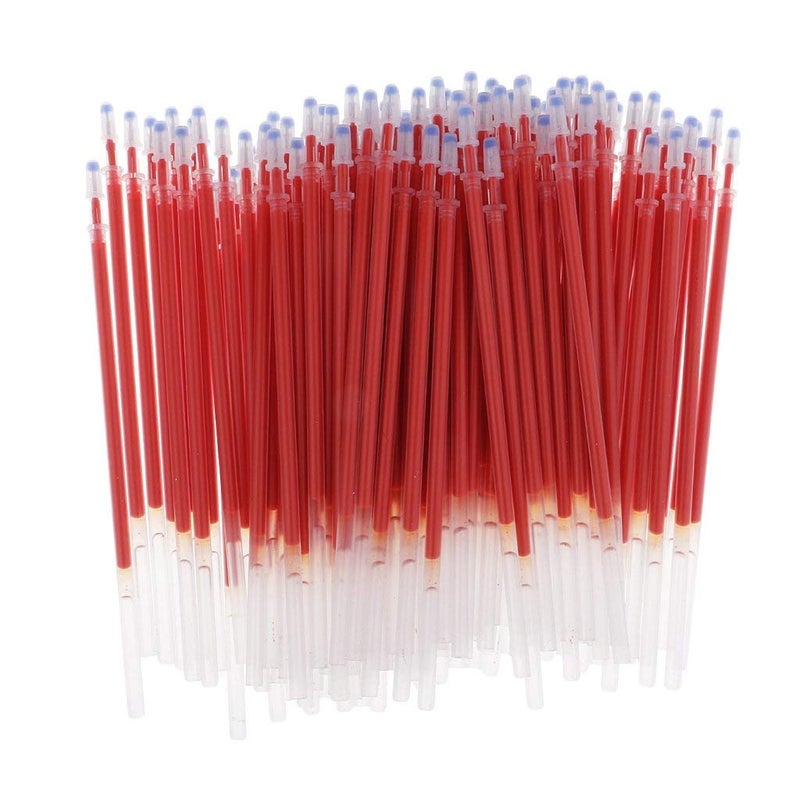KODORIA 100pcs Gel Pen Refills 0.5mm Red - Gel, Rollerball - Fine Point - Image 2